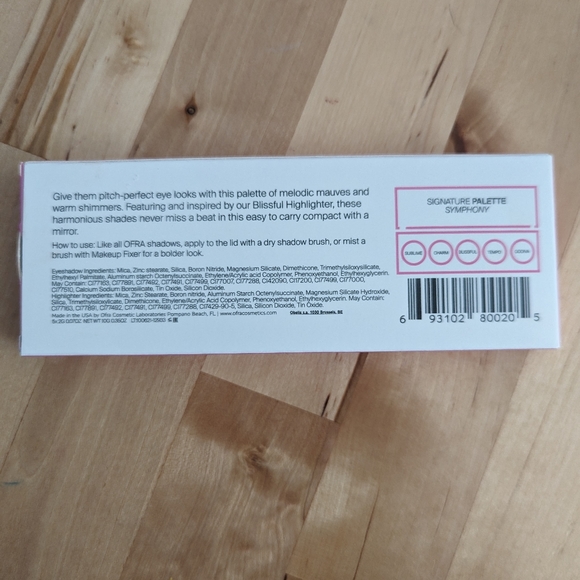 🆕NWT Ofra Signature Eyeshadow Pallet, Symphony - Picture 5 of 6